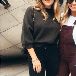 South Moon Under Dark Green Sweater